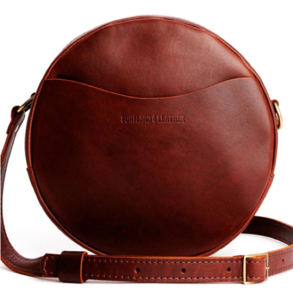 ⭐️PLG-Portland Leather Goods Circle Crossbody and Envelope Wallet Bundle (EUC)⭐️